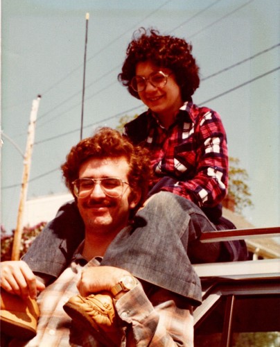 Mike and Eve during their early courtship