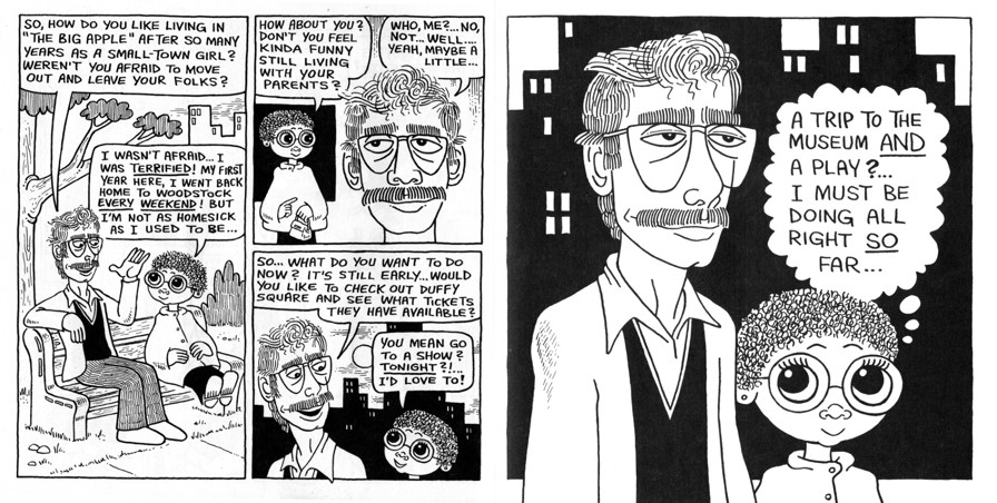 A page from Eve & Me by Mike Pardo