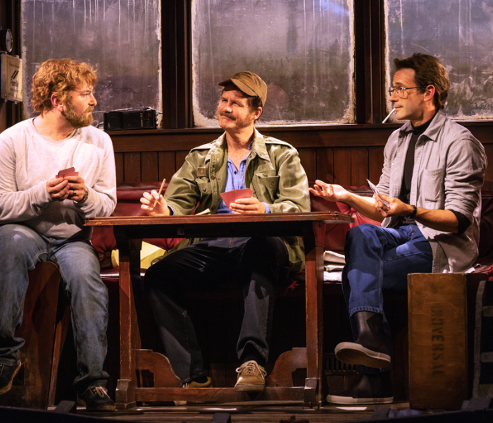 Cast of 'The Shark Is Broken' on Broadway. Photo by Matthew Murphy