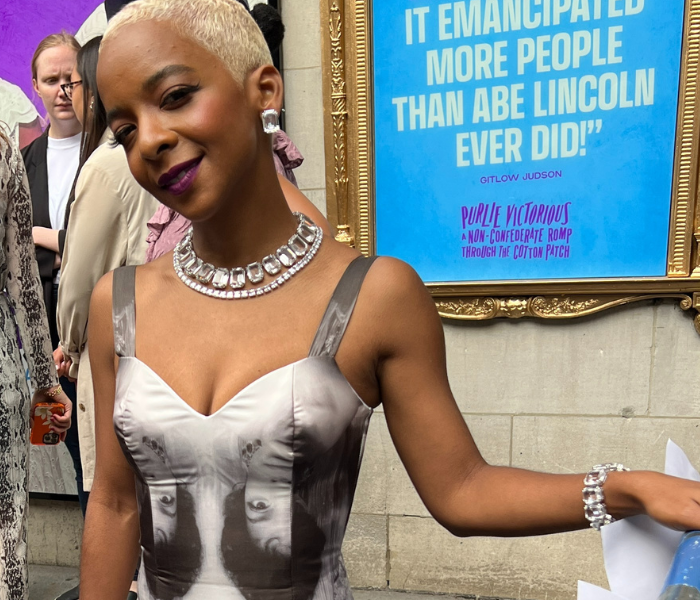 Purlie Victorious star Kara Young. Photo by Elyse Orecchio.