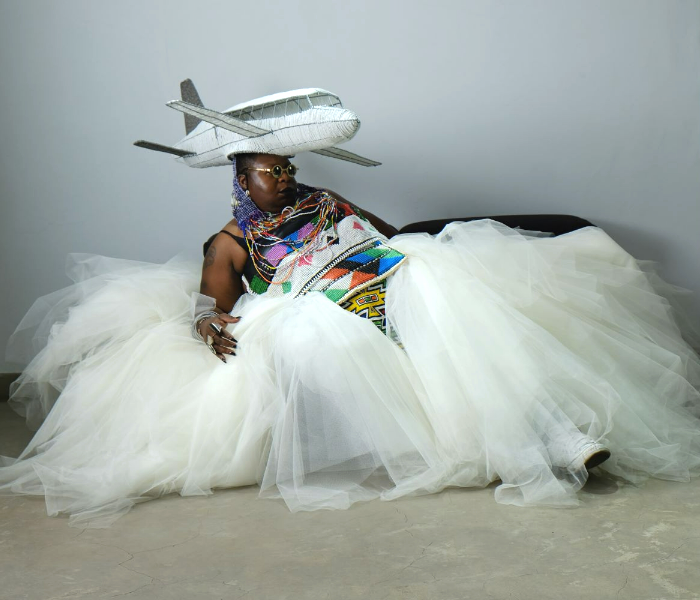 Albert Ibokwe Khoza in The Black Circus of the Republic of Bantu, part of Under the Radar. Photo by Sanele Thusi.