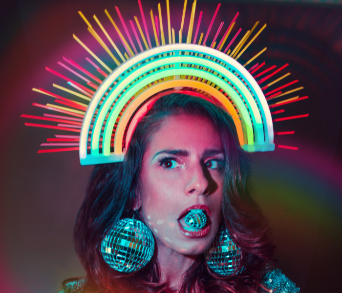 Rachel Pallante in Miss. Adventure, one of many shows that are part of New York City Fringe this month. Photo by KA Photography.