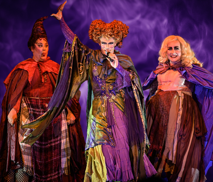 Amanda Williams Ware, Jay Armstrong Johnson and Allison Robins in I Put a Spell on You, which is streaming this weekend. Photo by Thomas Mundell.