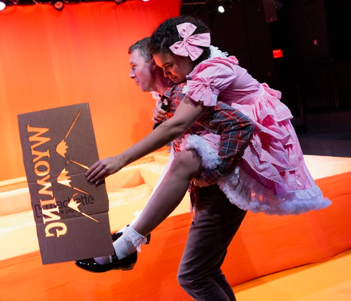 RACECAR RACECAR RACECAR, a new play from The Hearth running Off-Off Broadway this month. Photo by Travis Emery Hackett.