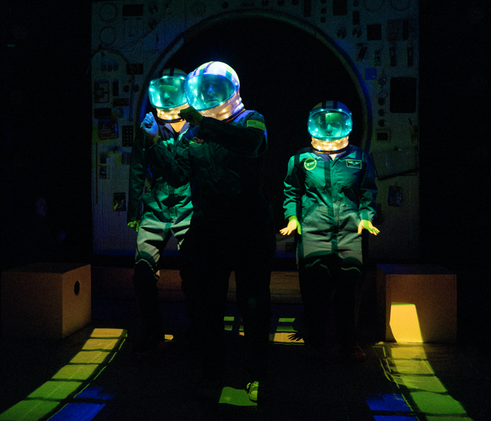 Astronauts Wanted at The Tank, one of many exciting indie shows running this month. Photo by Kat duPont Vecchio.